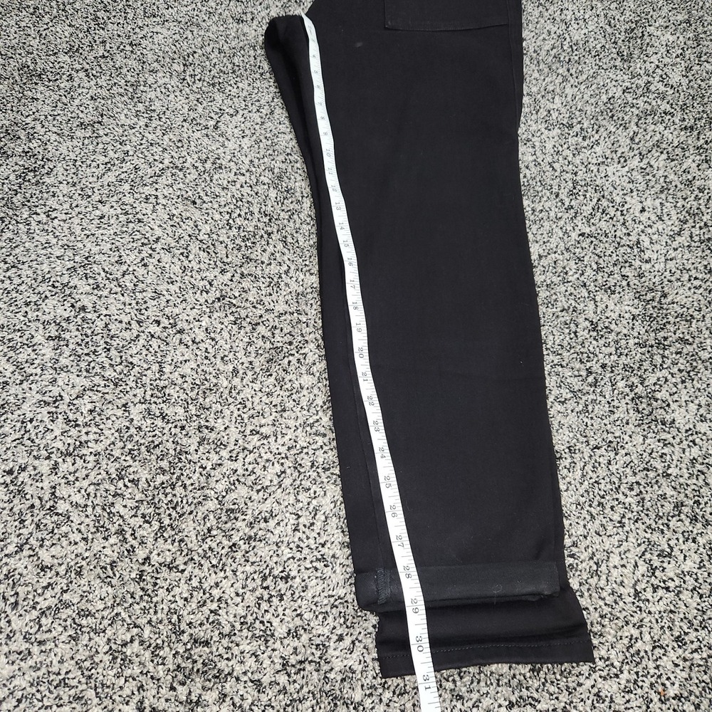 Judy Blue Black Double Cuff Jogger Pants Drawstring High Rise Size 11/30 Nwt - Picture 8 of 9